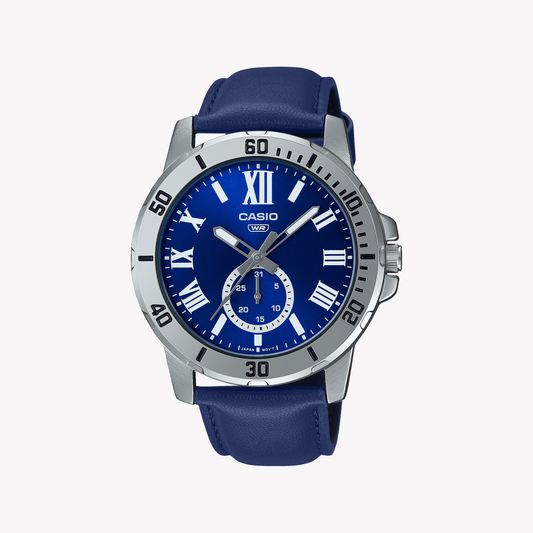 CASIO MTP-VD200L-2B BOLD CLASSIC - STYLISH ANALOG TIMEPIECE FOR MEN-i-Watch-2