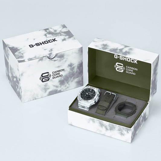 CASIO G-SHOCK GAE-2100GC-7ADR - ADVENTURE AWAITS MEN'S WATCH with White Resin Band & Digital Dial-i-Watch-2