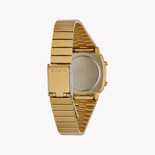 CASIO LA-670WEGA-1EF ELEGANTLY FUNCTIONAL - TIMELESS WOMEN'S WATCH WITH SILVER STRAP-i-Watch-2