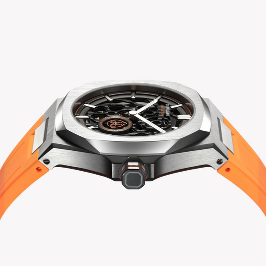 D1 MILANO D1-SKRJ16 Men's Watch - Stylish Orange Silicone Band-i-Watch-2