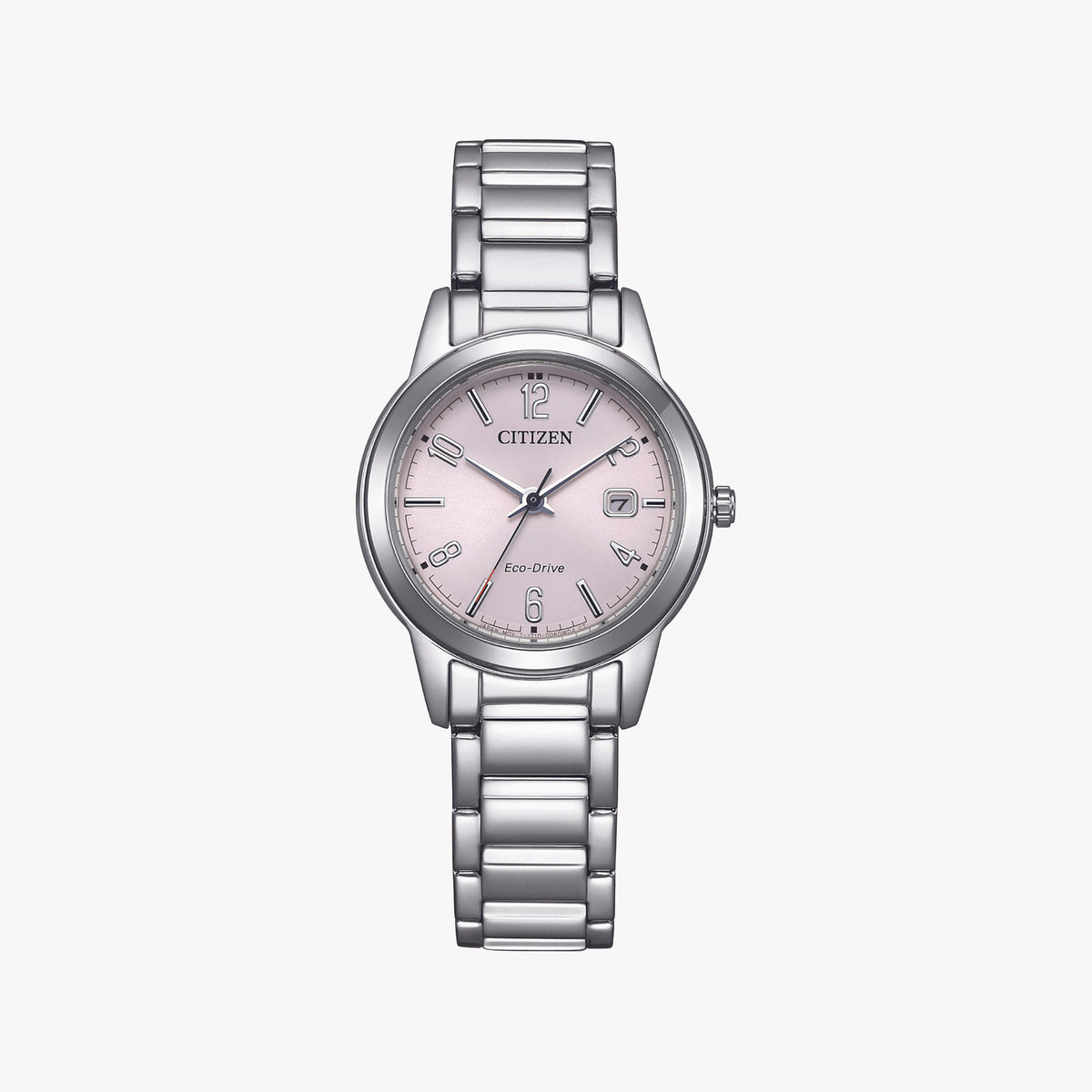 CITIZEN FE1241-71Z - CHARMING PINK DIAL, ELEGANT STAINLESS STEEL WOMEN'S WATCH
