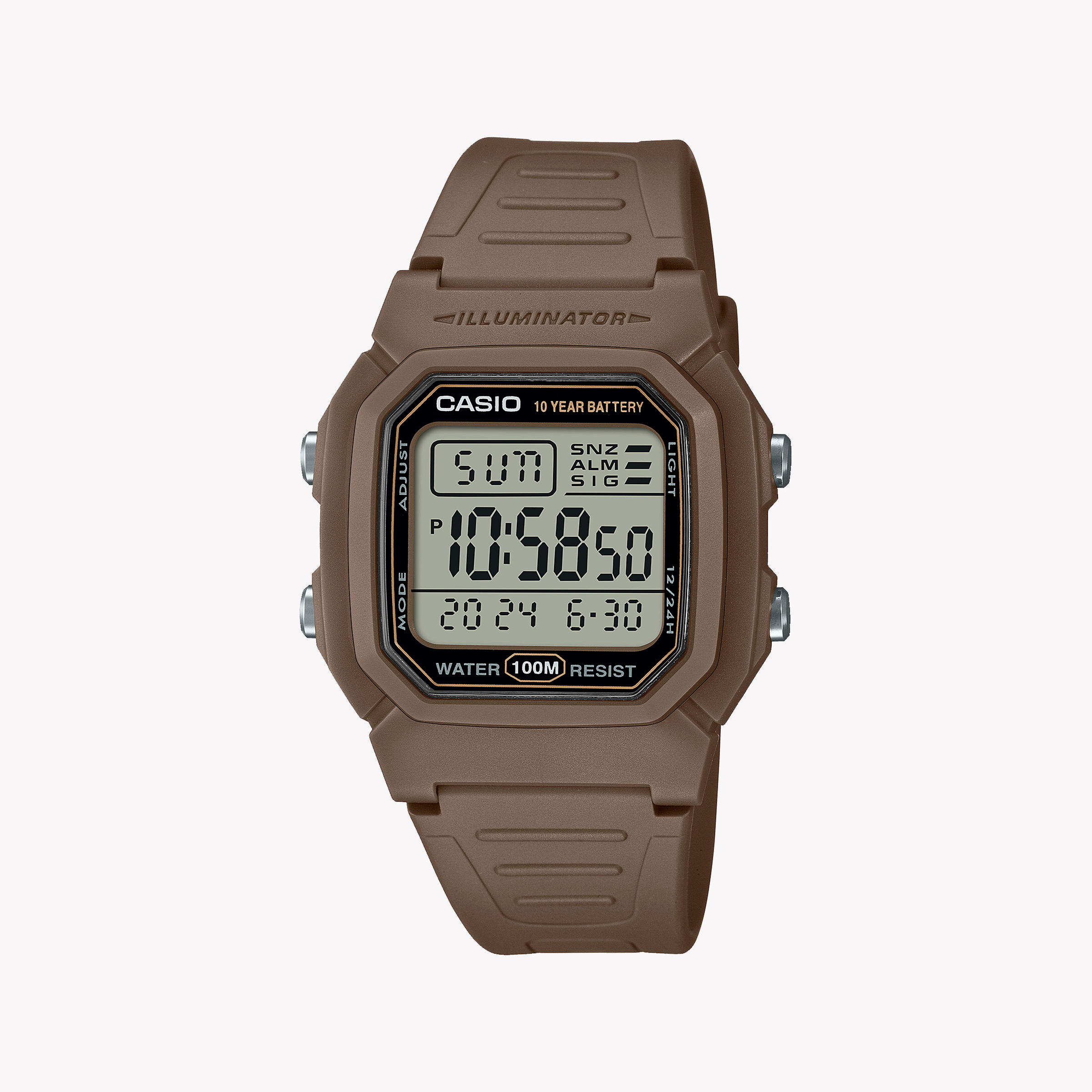 CASIO W-800H-5AVDF ADVENTURE READY – SPORTLICHE DIGITALE HERRENUHR