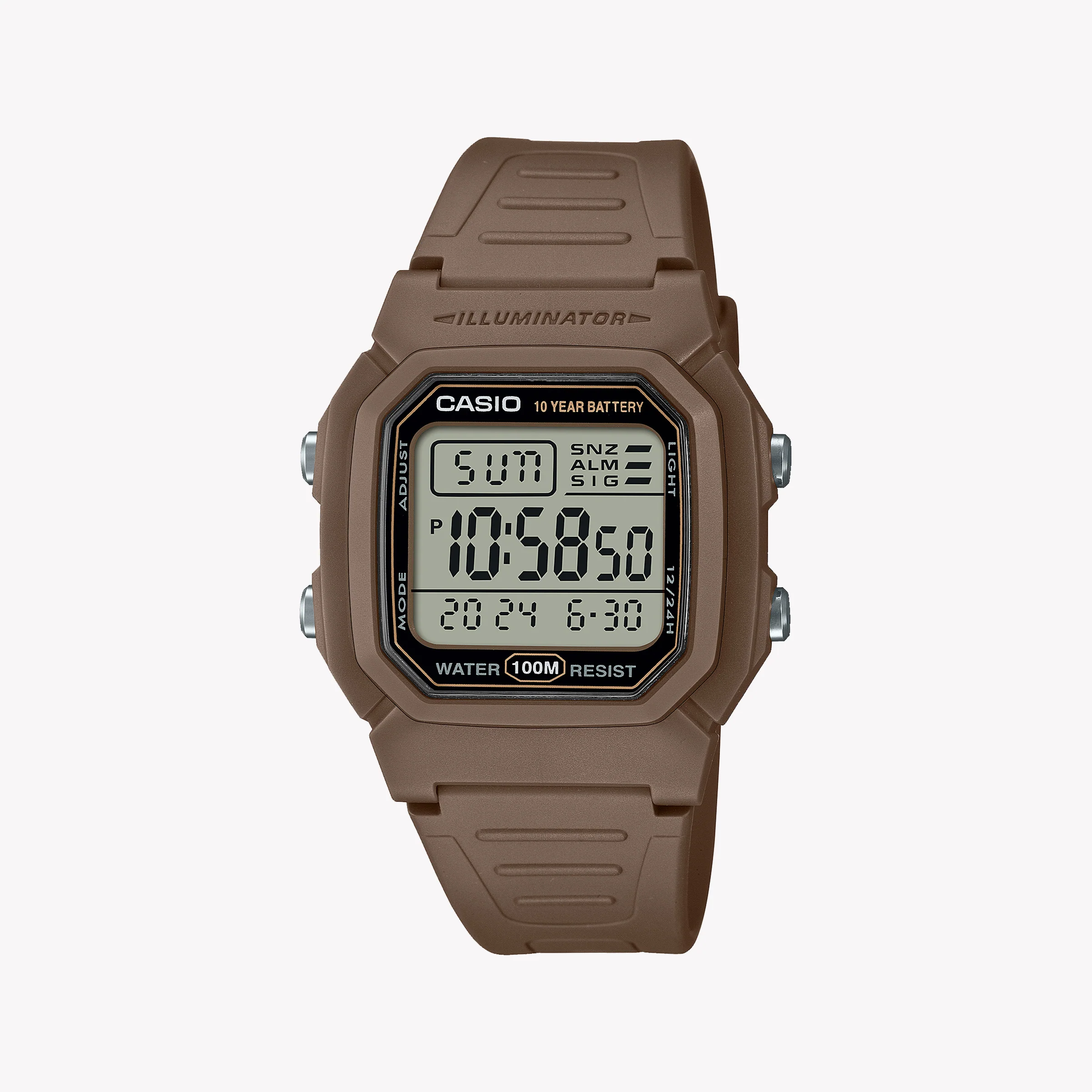 CASIO W-800H-5AVDF ADVENTURE READY – SPORTLICHE DIGITALE HERRENUHR