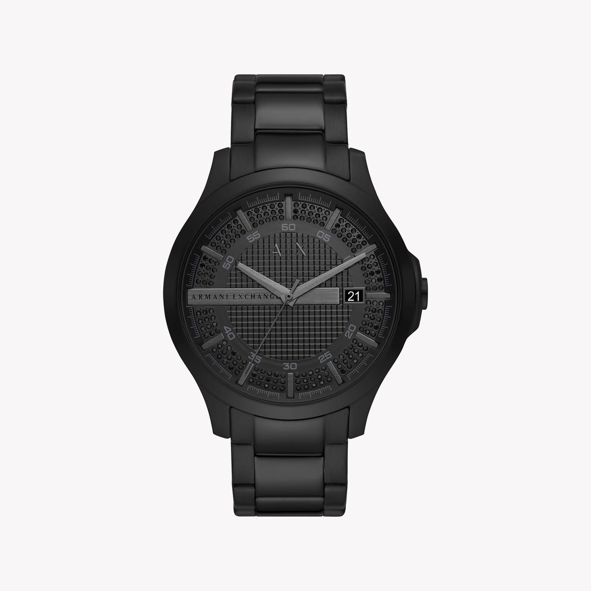 ARMANI EXCHANGE AX2427 - BOLD BLACK STAINLESS STEEL MEN'S WATCH FOR MODERN SOPHISTICATION