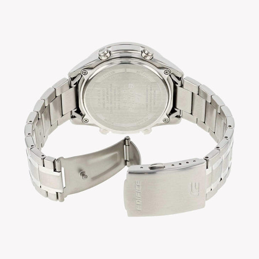 CASIO EDIFICE EFV-C100D-1BVDF - BOLD SPORTY ELEGANCE MEN'S WATCH in Sleek Silver with Black Dial-i-Watch-2