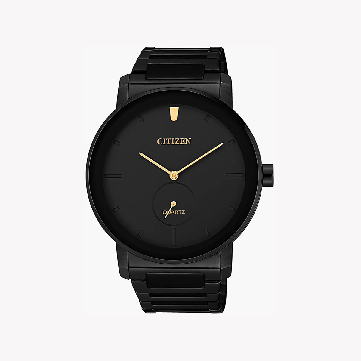 CITIZEN BE9187-53E - BOLDLY SOPHISTICATED MEN'S BLACK STAINLESS STEEL WATCH