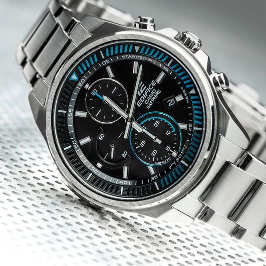 Casio Edifice SLIM CHRONOGRAPH EFR-S572D-1AVUEF - Stylish & Versatile-i-Watch-2
