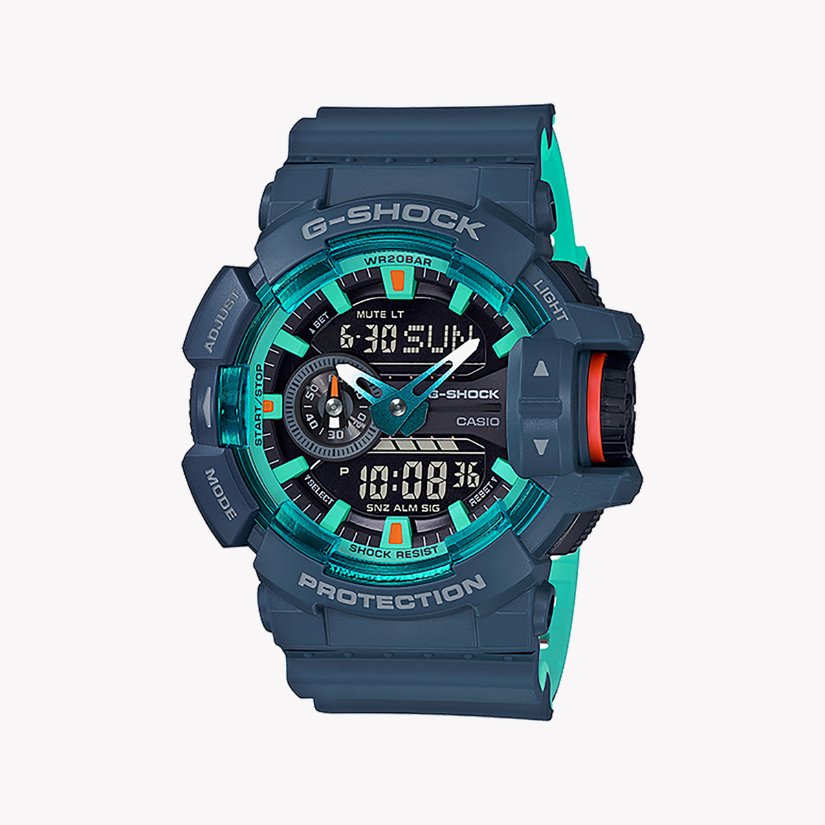 CASIO G-SHOCK GA-400CC-2ADR BOLD SPORTY STYLE - VIBRANT BLUE TIMEPIECE FOR ADVENTURE-READY MEN