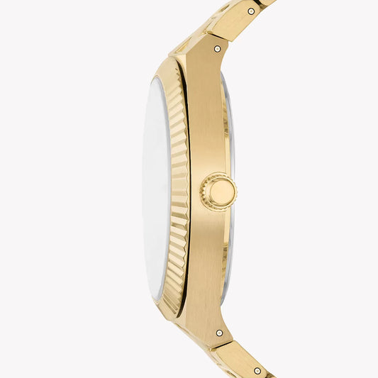 FOSSIL ES5262 ELEGANT SOPHISTICATION - GOLD STAINLESS STEEL WATCH WITH SILVER DIAL-i-Watch-2
