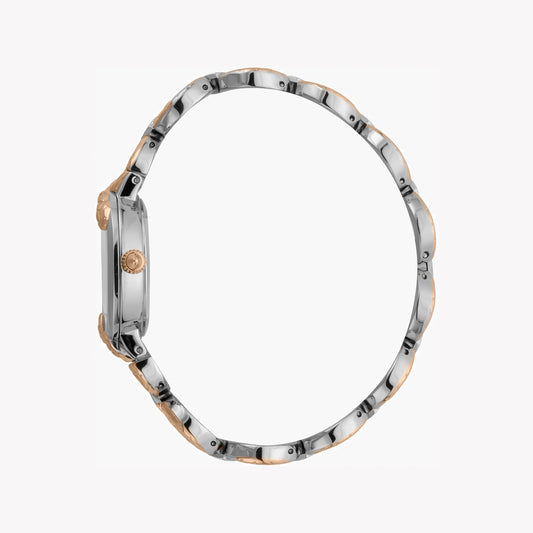 JUST CAVALLI Women's Watch with Silver & Rose Gold Stainless Steel Case and Silver & Rose Gold Stainless Steel Band-i-Watch-2