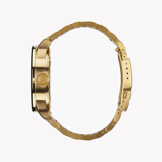 NIXON A356-510 BOLD DISTINCTION - MEN'S GOLD & BLACK STAINLESS STEEL TIMEPIECE-i-Watch-2