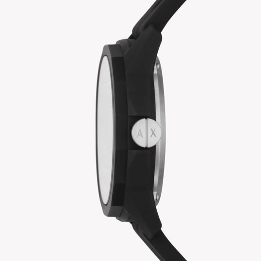 ARMANI EXCHANGE AX1726 - BOLD SOPHISTICATION MEN'S AUTOMATIC WATCH IN BLACK & SILVER-i-Watch-2