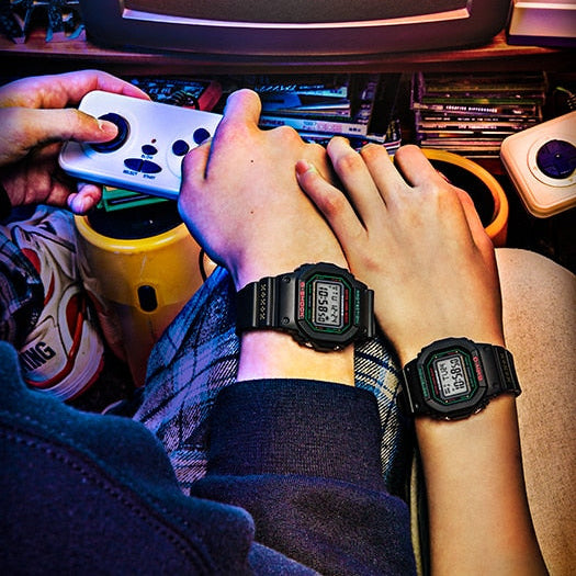 CASIO G-SHOCK LOV-19B-1DR - RUGGED ELEGANCE FOR ACTIVE LIFESTYLES Men's Watch with bold black resin band and playful digital dial-i-Watch-2