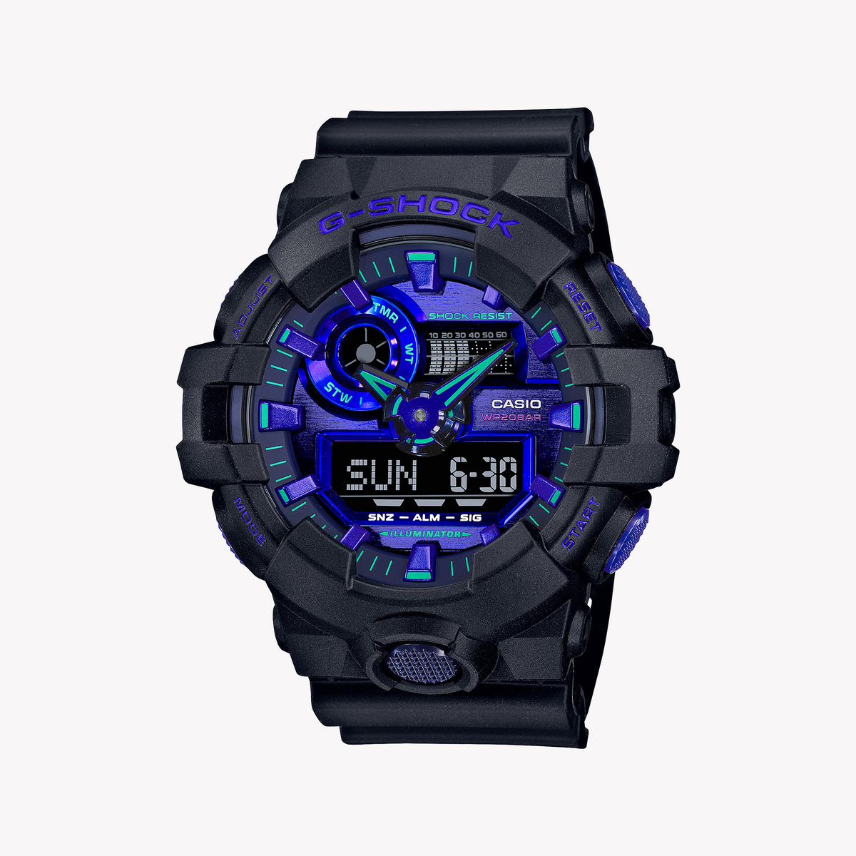 CASIO G-SHOCK GA-700VB-1ADR - STYLISH DURABILITY FOR THE ADVENTUROUS MAN