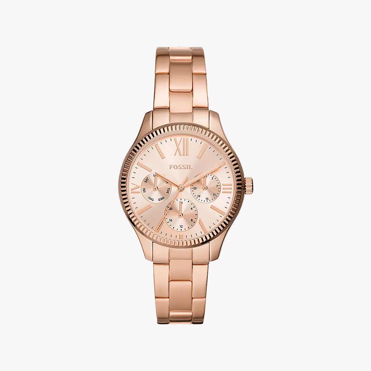 FOSSIL BQ3691 ROSE GOLD TIMEPIECE - ELEGANTLY CHIC WOMEN'S WATCH