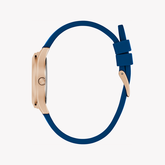GUESS GW0745L4 ROSE GOLD RADIANCE - CHIC WOMEN'S TIMEPIECE WITH BLUE SILICONE BAND-i-Watch-2
