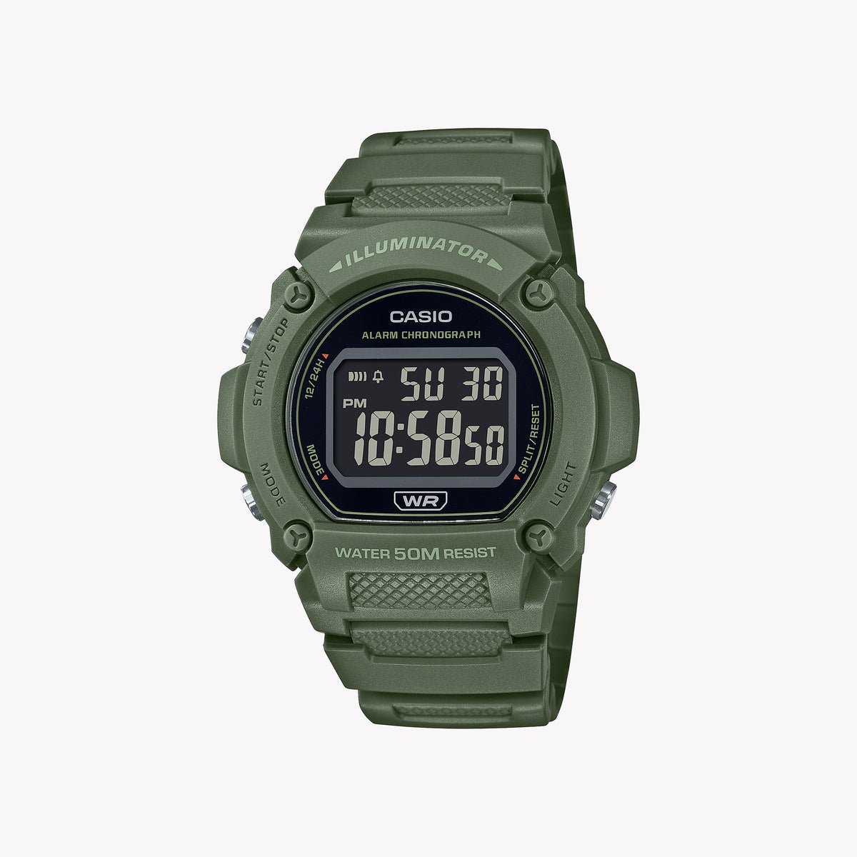 CASIO G-SHOCK W-219HC-3BUDF ADVENTURE READY - VERSATILE MEN'S WATCH WITH SHOCK RESISTANCE & WATERPROOF DESIGN