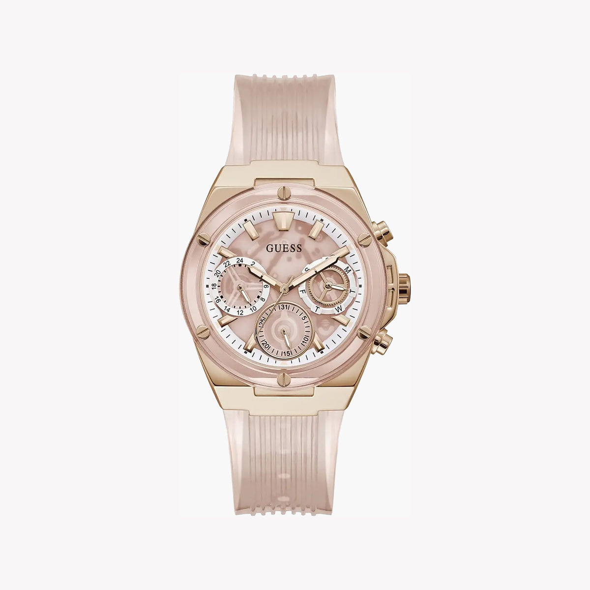 GUESS WATCHES GW0409L3 - RADIANT ROSE GOLD TIMEPIECE-i-Watch