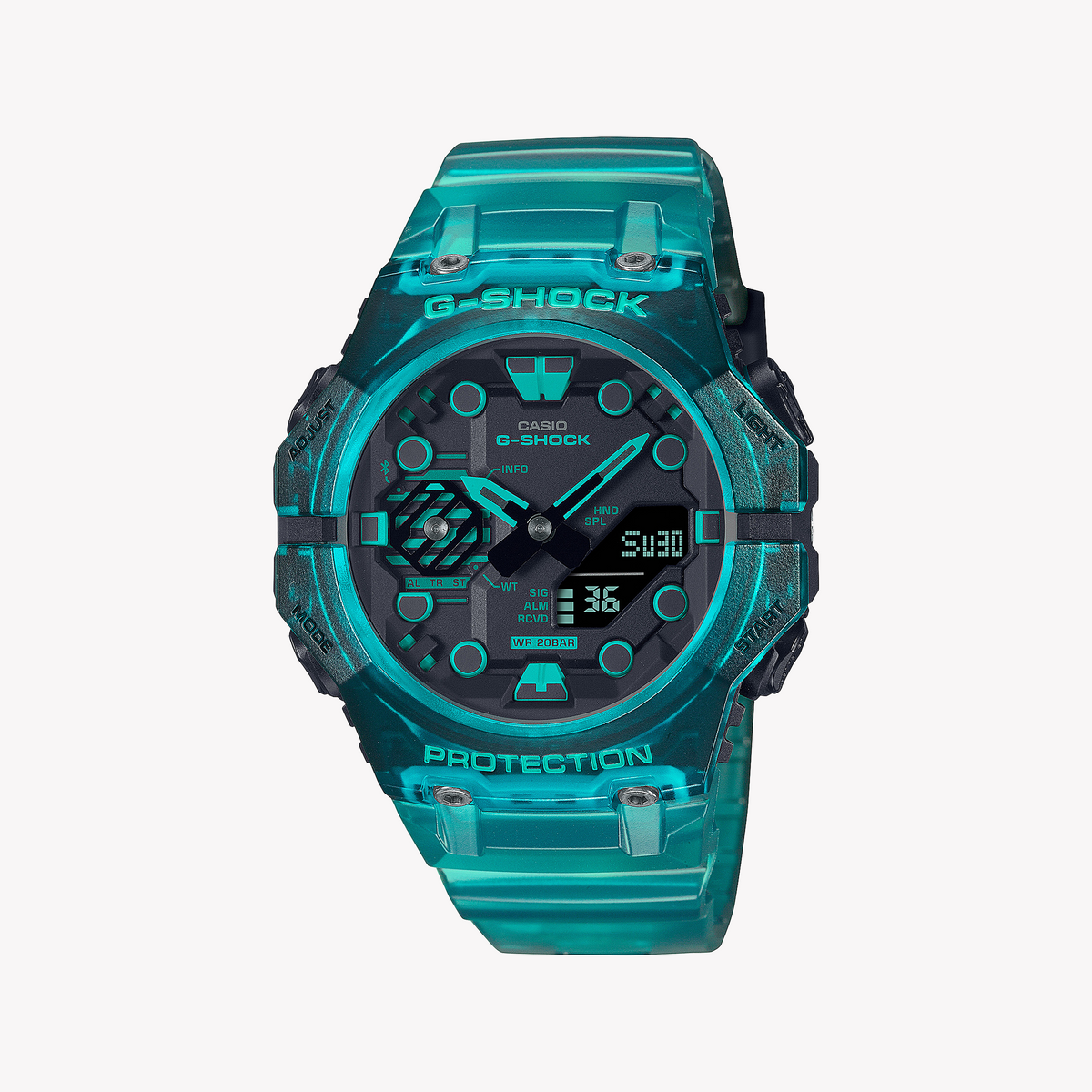 CASIO G-SHOCK GA-B001G-2ADR DYNAMIC ADVENTURER - MEN'S BLUE SMART WATCH WITH TOUGH DESIGN