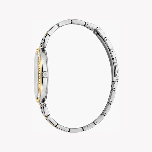 ESPRIT Women's Watch with Silver Stainless Steel Case and Silver & Gold Stainless Steel Band-i-Watch-2