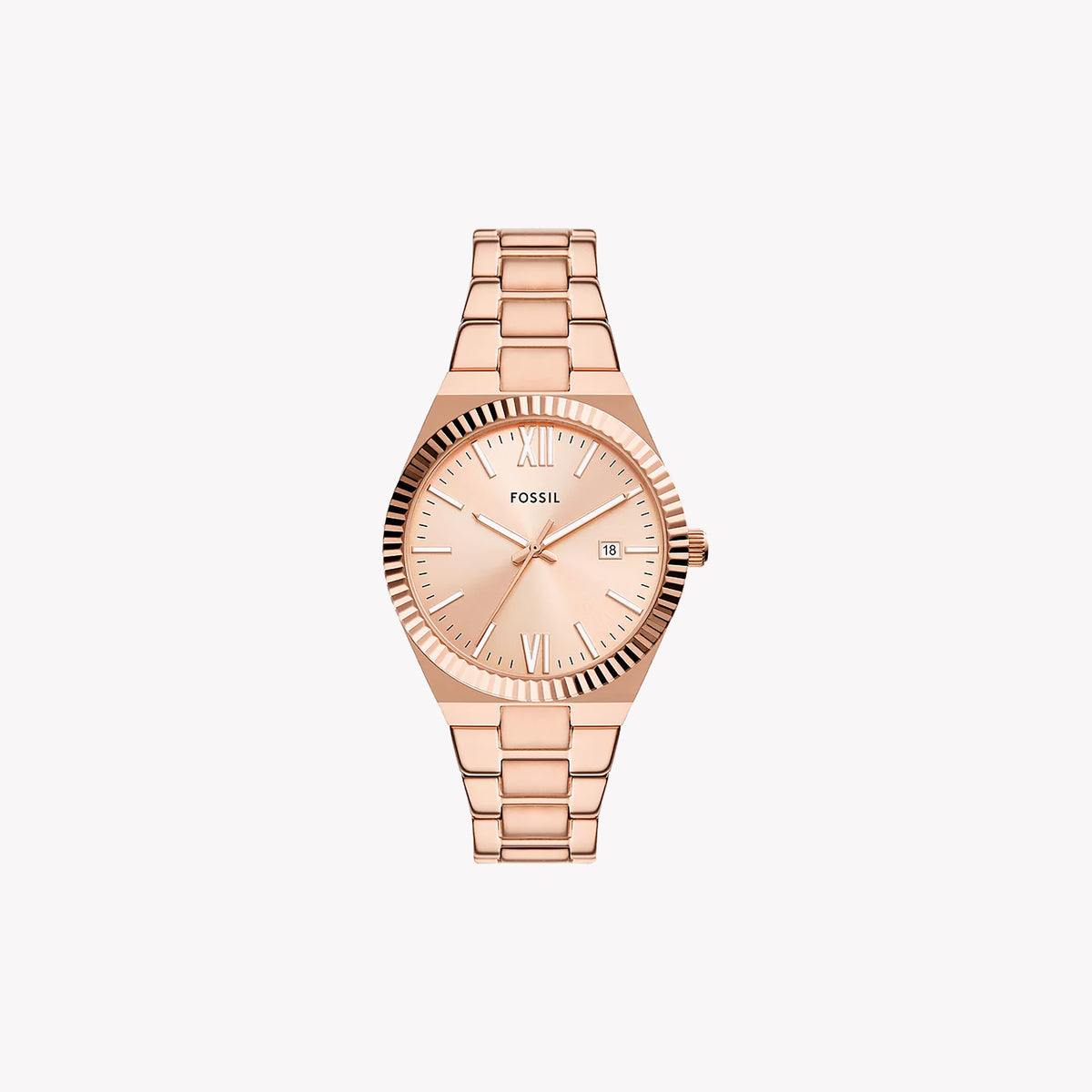 FOSSIL ES5258 ROSE GOLD ELEGANCE - TIMELESS WOMEN'S WATCH with Sophisticated Design & Quartz Precision