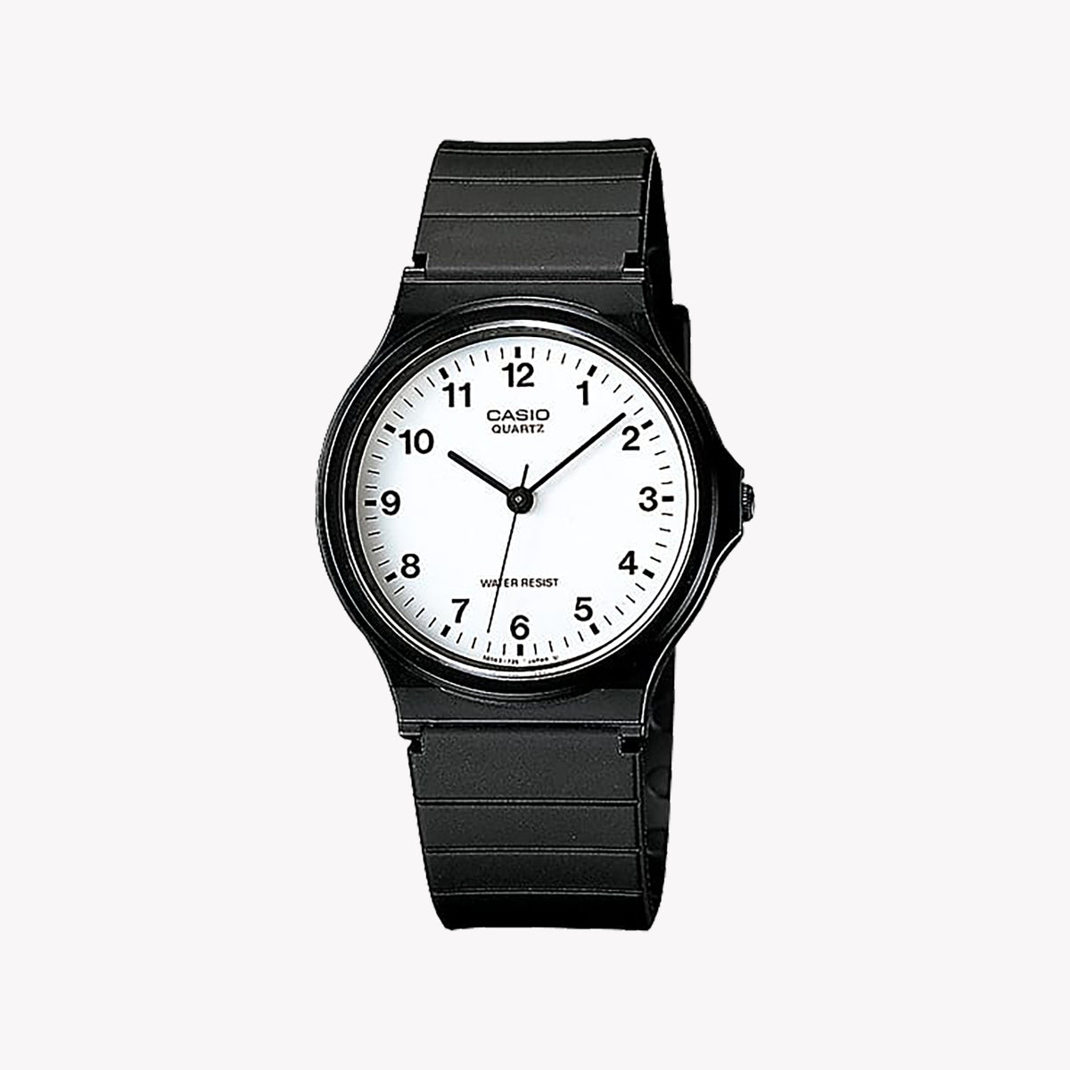 CASIO MQ-24-7BLLEG TIMELESS SIMPLICITY - UNISEX MINIMALIST WATCH WITH BLACK RESIN BAND