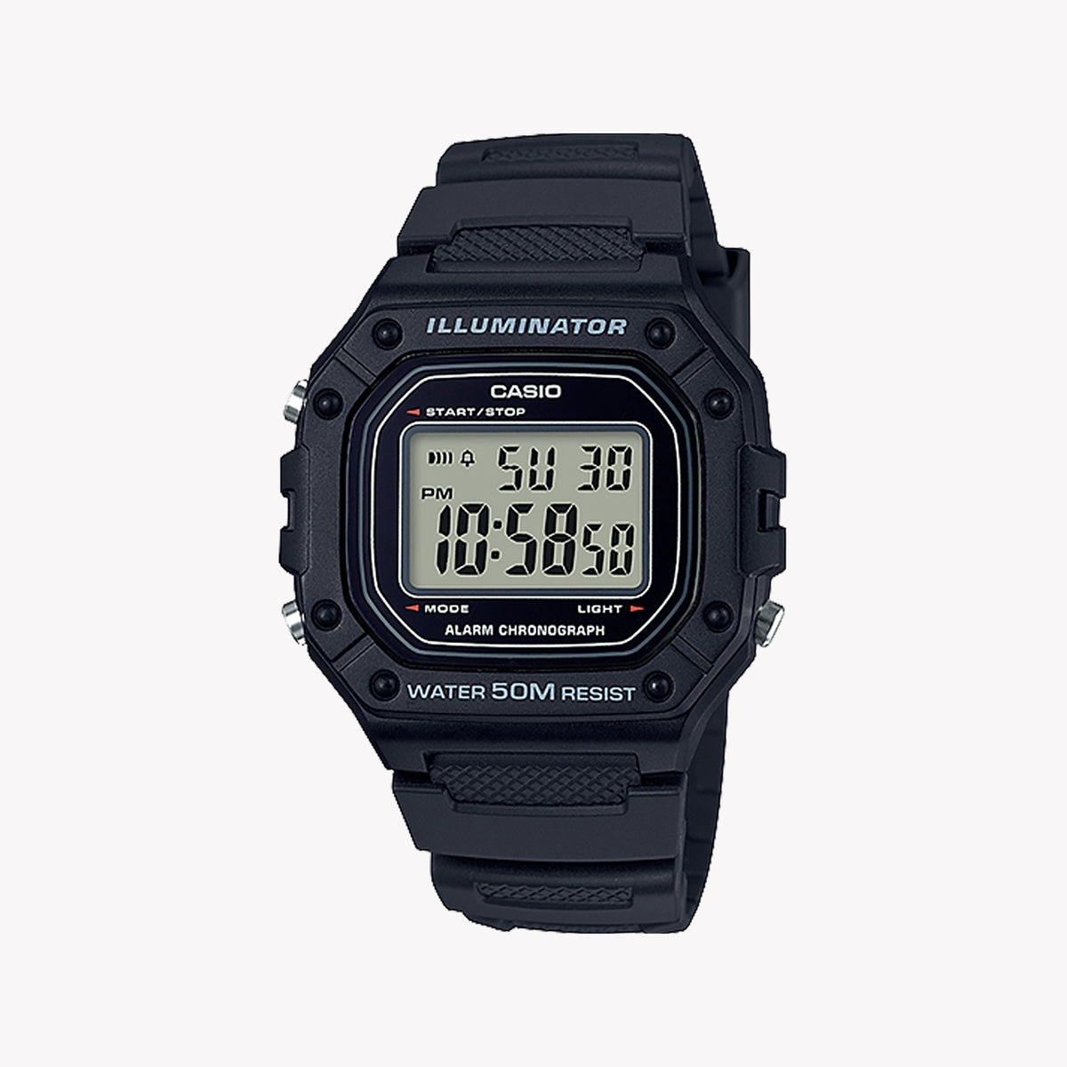 CASIO W-218H-1AVDF ADVENTURE READY - STYLISH & RELIABLE MEN'S WATCH WITH RESILIENT DESIGN
