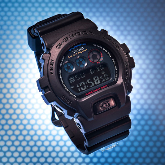 CASIO G-SHOCK DW-6900BMC-1DR BOLD RESILIENCE - MEN'S SHOCK-RESISTANT BLACK TIMEPIECE-i-Watch-2