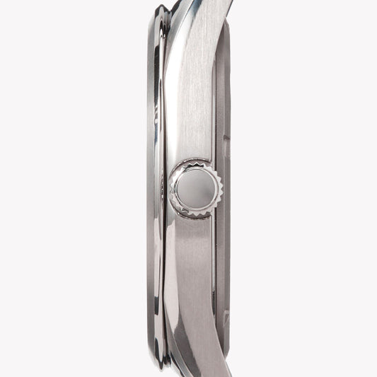 Seiko SUR373P1 Men's Watch - Grey Steel, Black Dial, Quartz-i-Watch-2