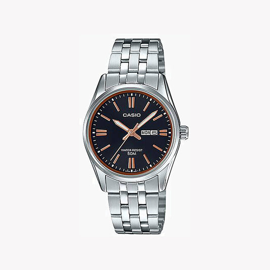 CASIO LTP-1335D-1A2VDF - VIBRANT MULTICOLOR DELIGHT: Stylish Water-Resistant Women's Watch-i-Watch-2