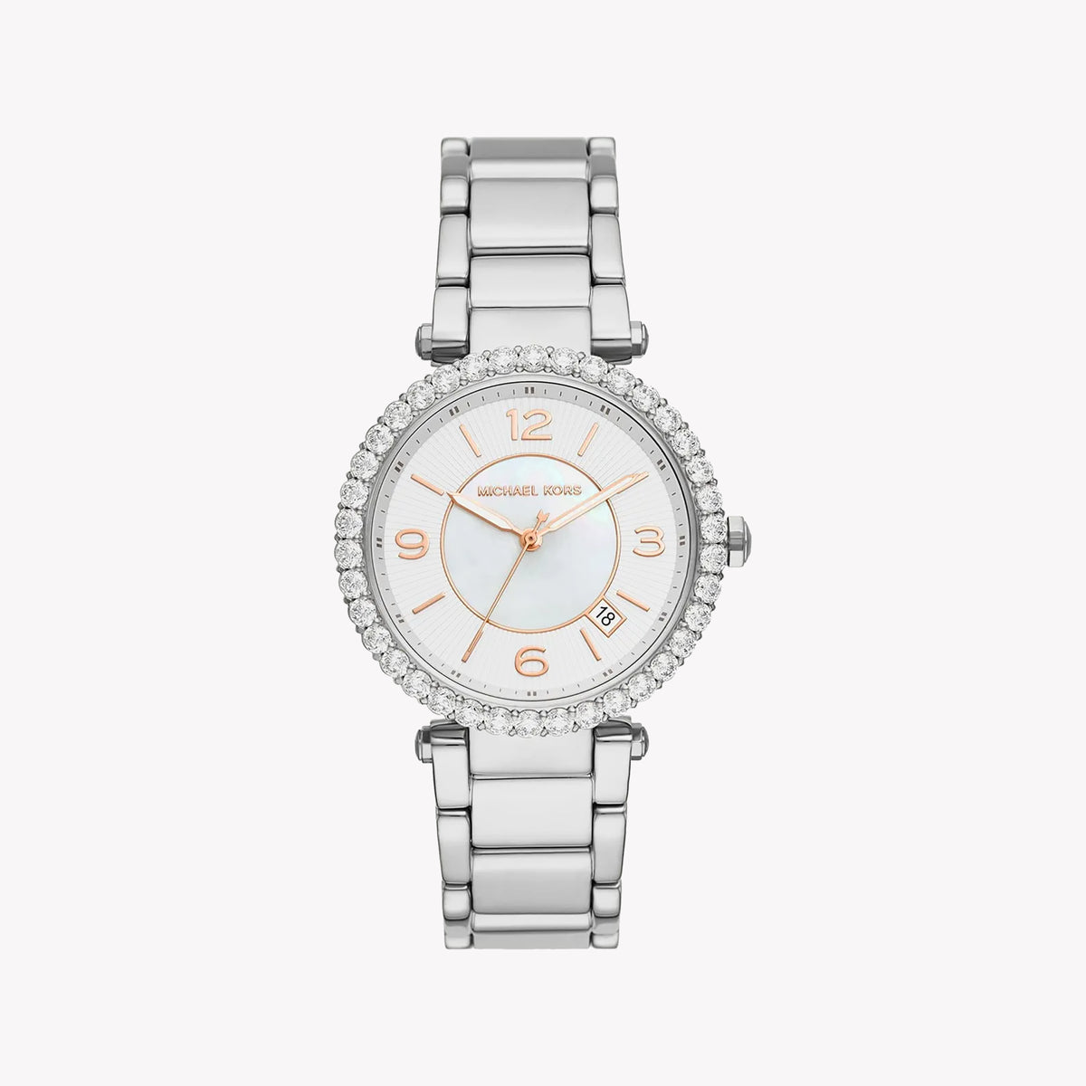MICHAEL KORS MK4694 CONTEMPORARY CHARM - ELEGANT SILVER WOMEN'S WATCH WITH STAINLESS STEEL BAND