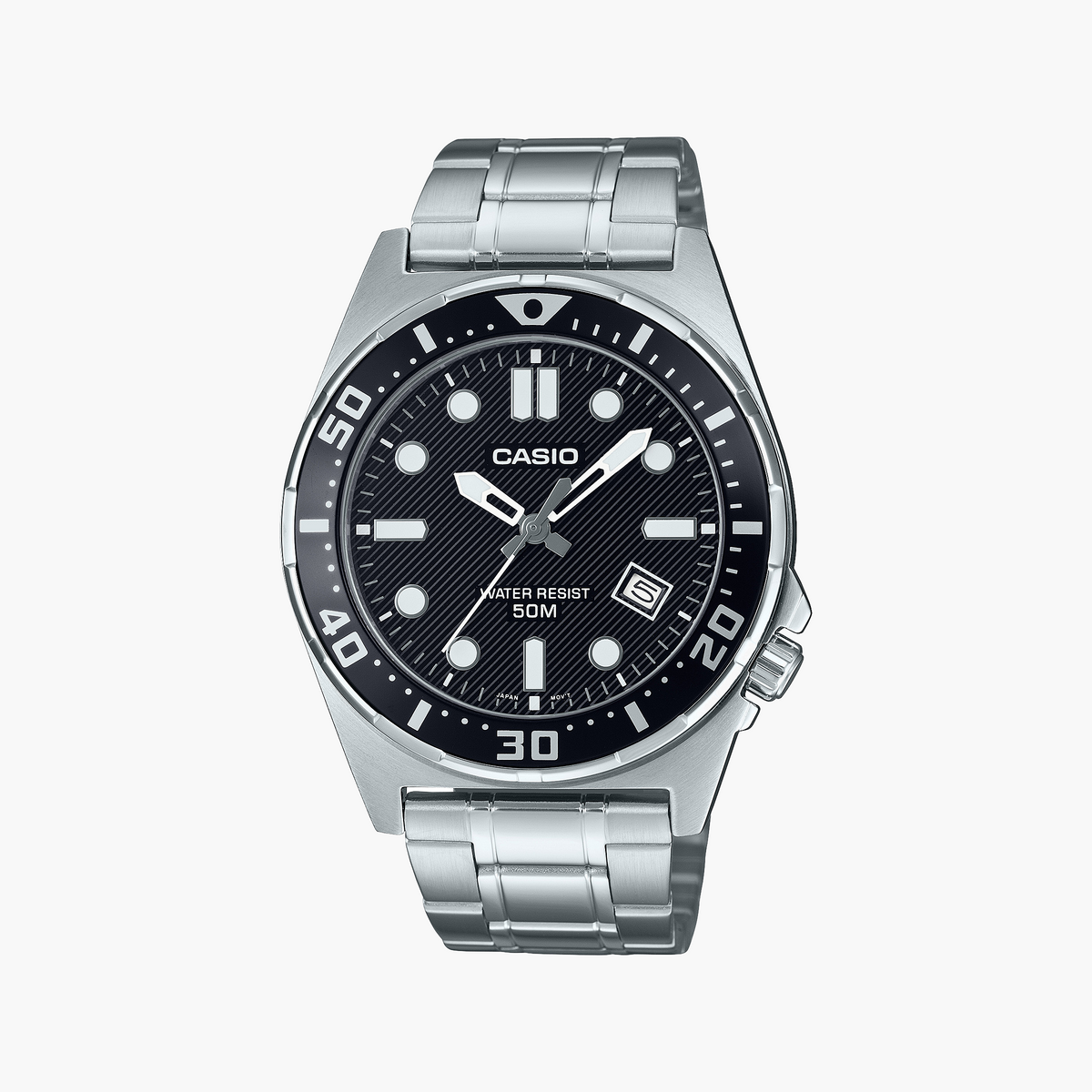 Casio DIVER 50m MTD-135D-1AVDF - Stylish Quartz Watch for Adventurers-i-Watch