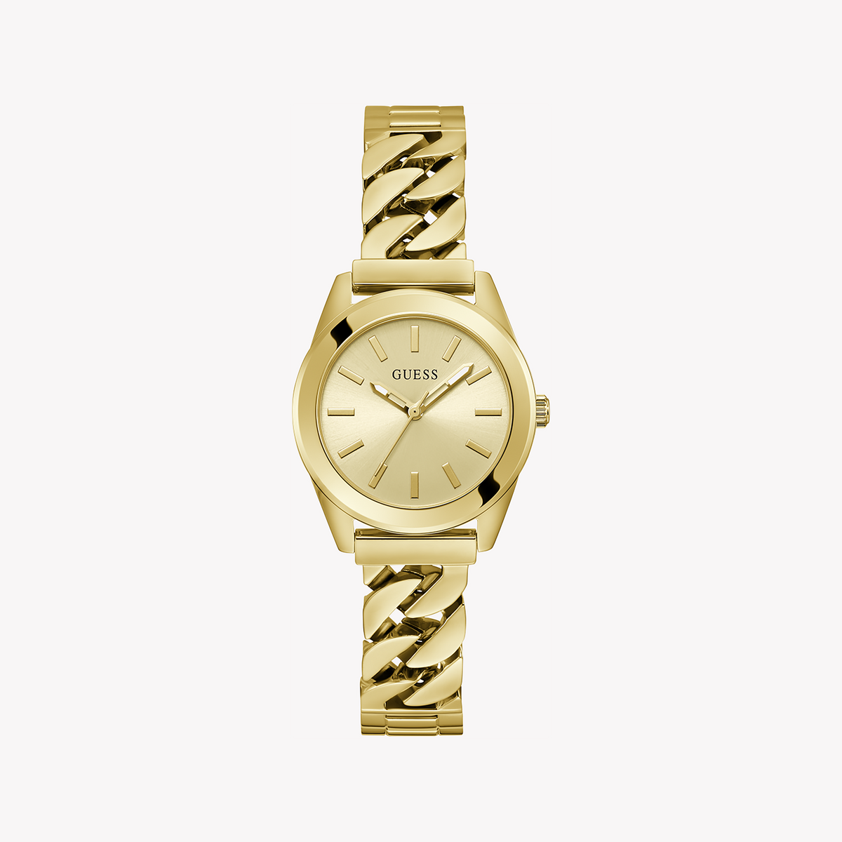 GUESS GW0653L1 - ELEGANT GOLD CHAMPAGNE DIAL WOMEN'S WATCH - TIMELESS SOPHISTICATION