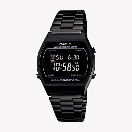 CASIO B-640WB-1BEF BOLD PERFORMANCE - STYLISH ADVENTURER UNISEX WATCH WITH BLACK METAL BAND & DISPLAY-i-Watch-2