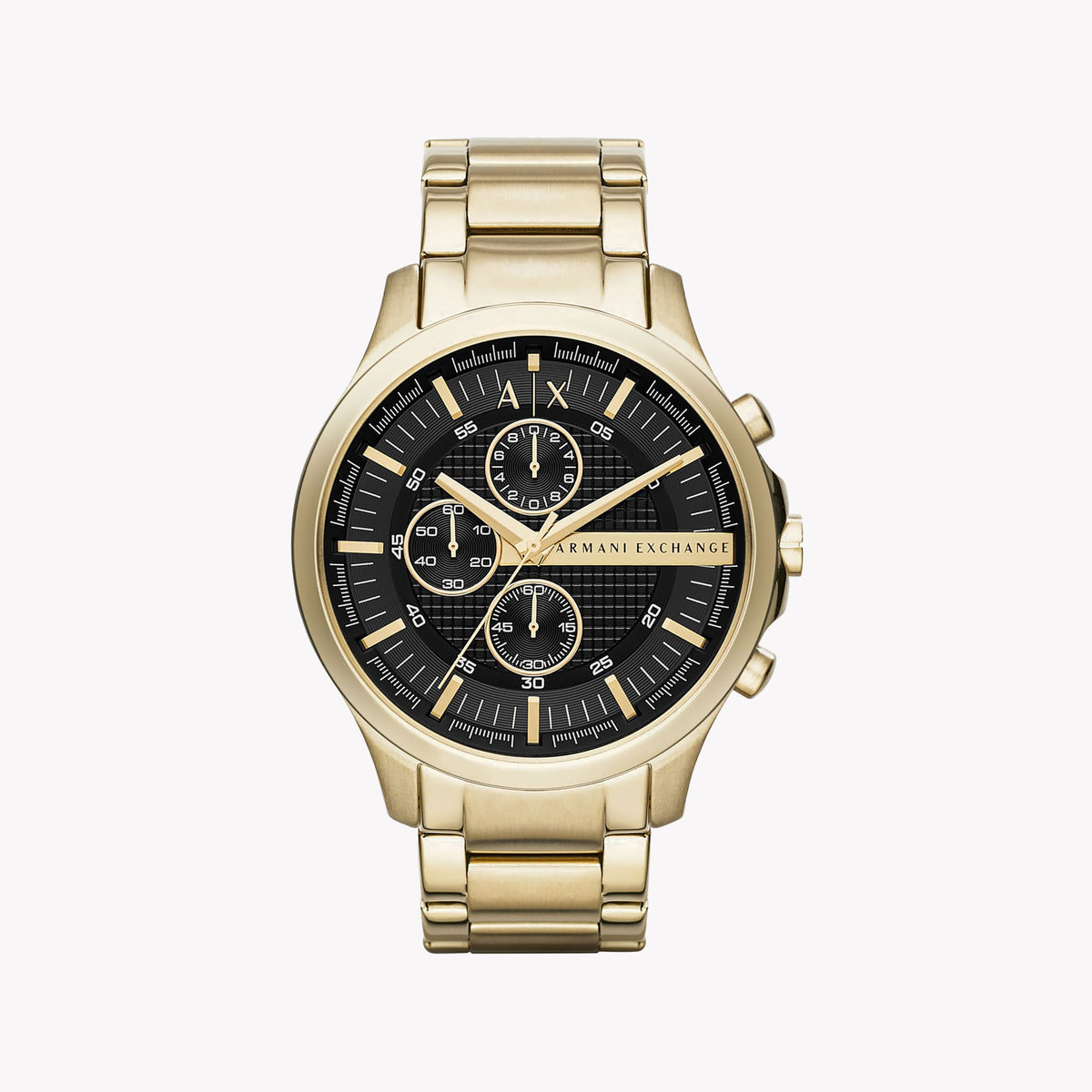 ARMANI EXCHANGE AX2137 - BOLD SOPHISTICATION IN GOLD & BLACK MEN'S WATCH