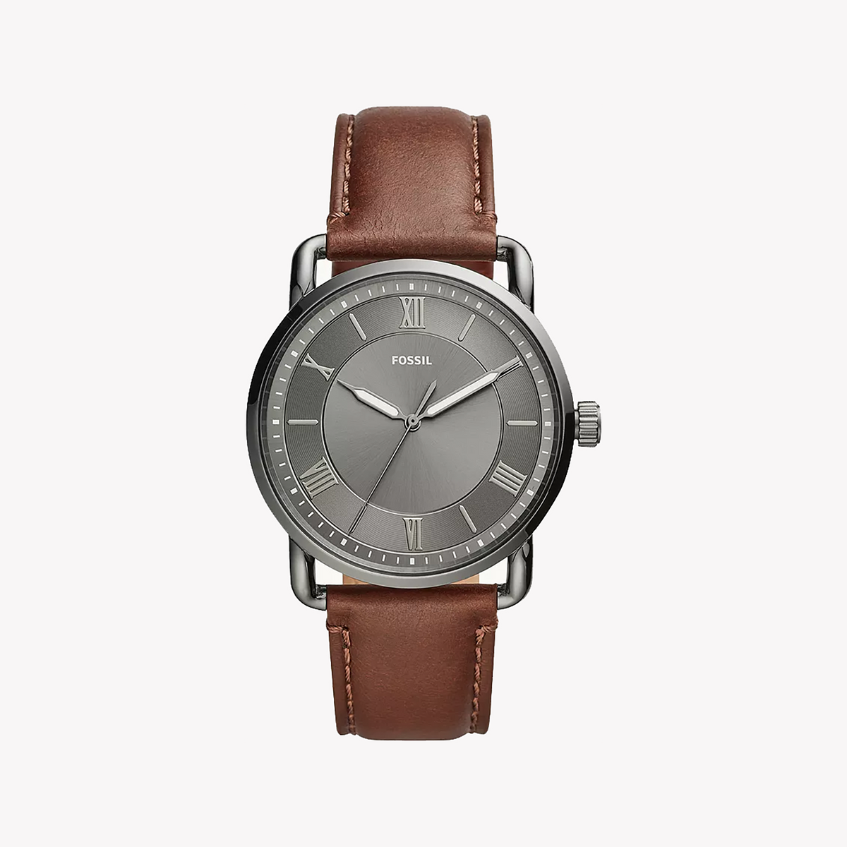 FOSSIL FS5664 TIMELESS ELEGANCE - MENS STAINLESS STEEL & LEATHER WATCH