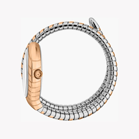 JUST CAVALLI Women's Watch with Rose Gold Stainless Steel Case and Silver & Rose Gold Stainless Steel Band-i-Watch-2