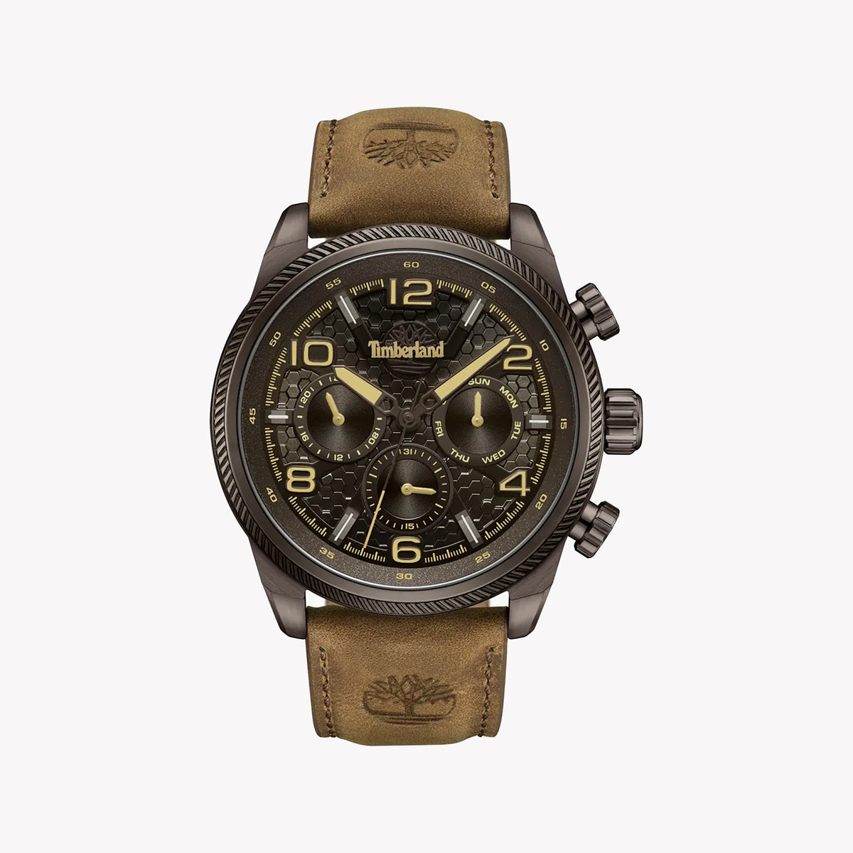 Timberland TDWGF0028706: Rugged Men's Watch in Brown-i-Watch