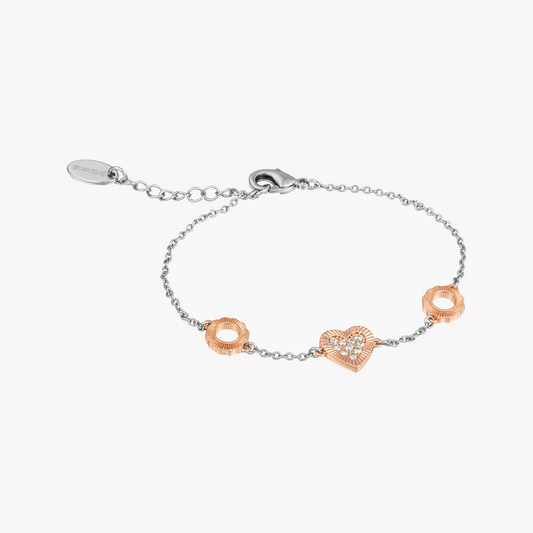 JUST CAVALLI JC1L315M0095 - STUNNING TWO-TONE ROSE GOLD & SILVER WOMEN'S WATCH-i-Watch-2