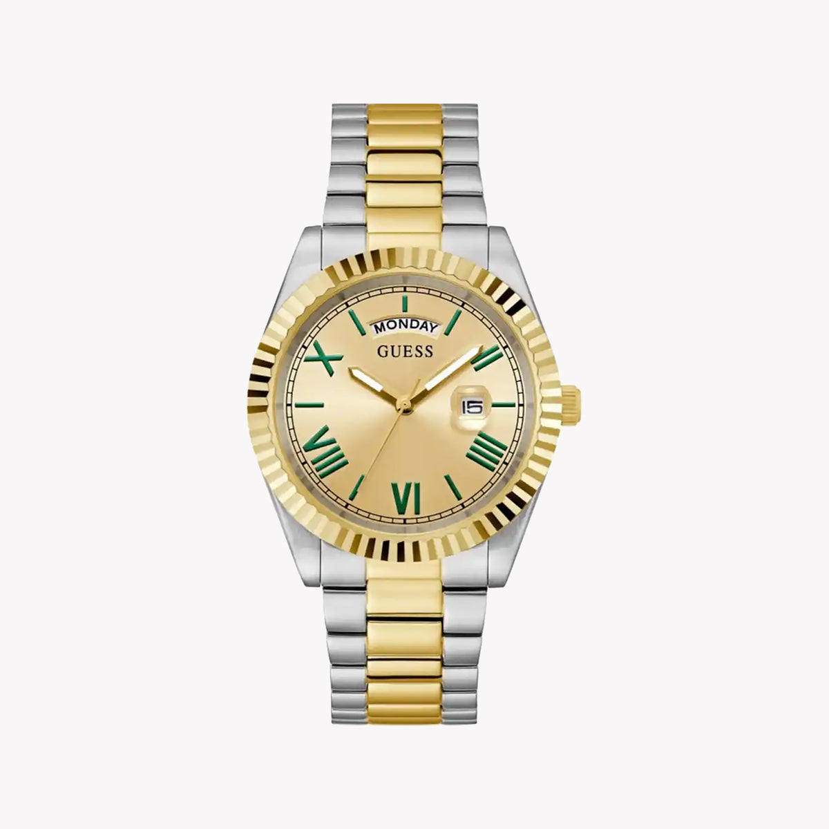 GUESS GW0265G14 Stylish Men's Watch in Silver & Gold-i-Watch