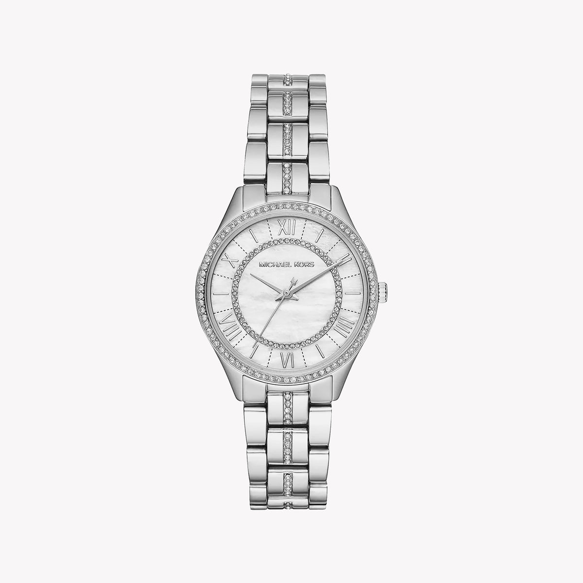 MICHAEL KORS MK3900 ELEGANT TIMEPIECE - CHIC SILVER STAINLESS STEEL WOMEN'S WATCH