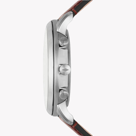 FOSSIL FS5982 RUGGED ELEGANCE - MEN'S 44MM STAINLESS STEEL WATCH WITH ROSE GOLD DIAL-i-Watch-2