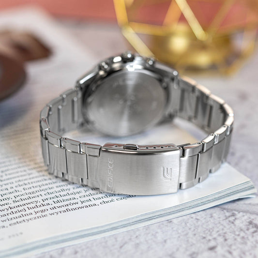 EDIFICE EFR-526D-3AVUEF - DYNAMIC ELEGANCE WITH STRIKING GREEN DIAL & STAINLESS STEEL-i-Watch-2