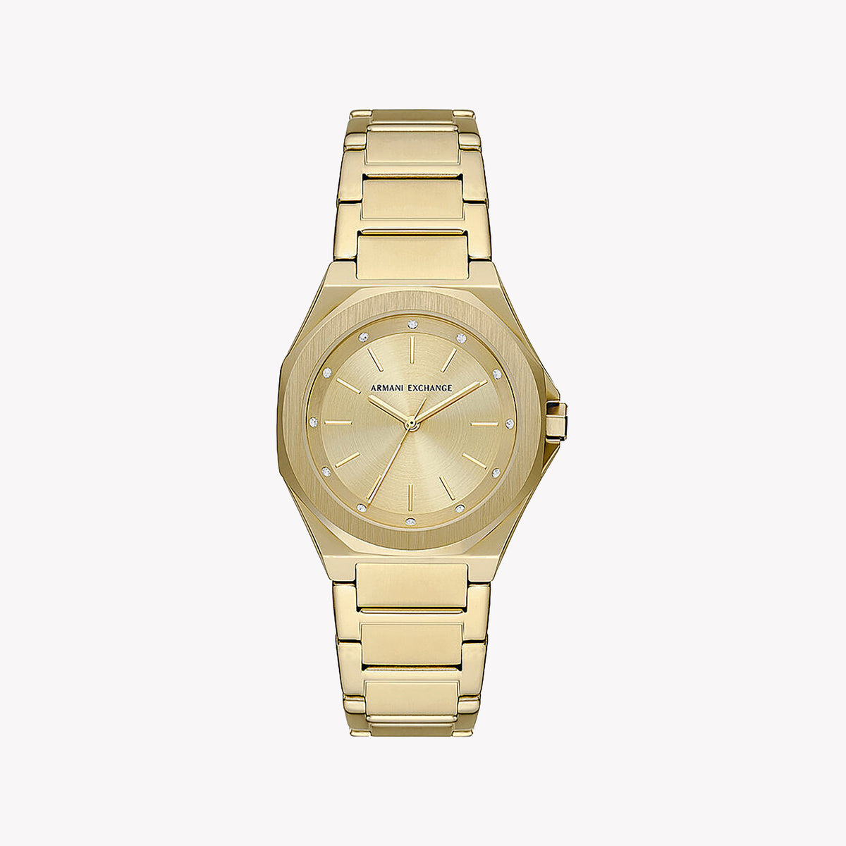 ARMANI EXCHANGE AX4608 - GOLDEN ELEGANCE WOMEN'S WATCH WITH STAINLESS STEEL BAND