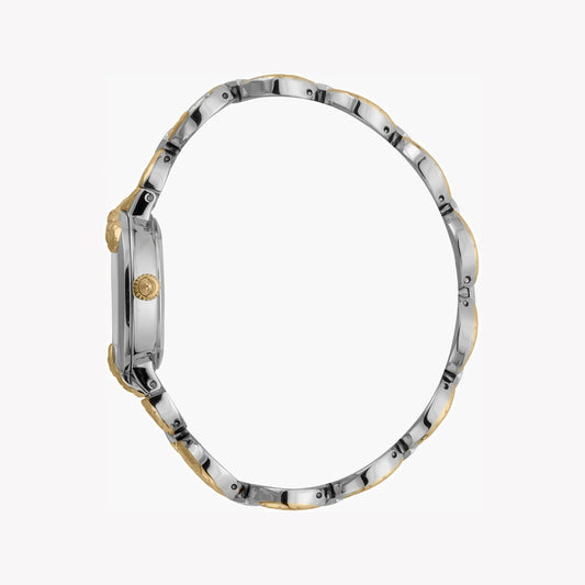 JUST CAVALLI Women's Watch with Silver Stainless Steel Case and Silver & Gold Stainless Steel Band-i-Watch-2