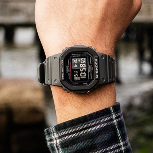 CASIO G-SHOCK DW-5610SU-8DR ADVENTURE READY - MENS GRAY RESIN TIMEPIECE-i-Watch-2