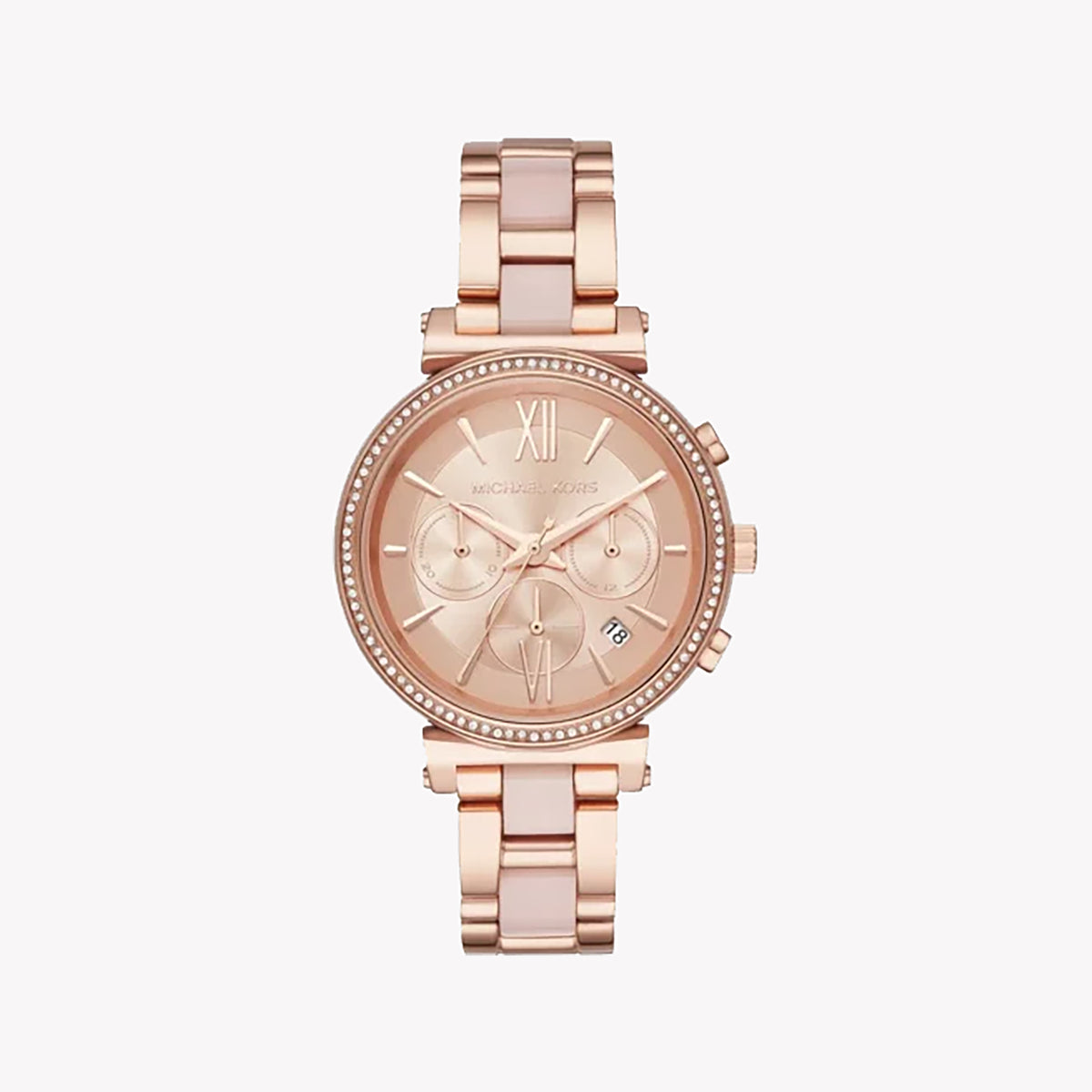 MICHAEL KORS MK6560 ROSE GOLD GLAM – ELEGANT WOMEN'S WATCH WITH TIMELESS STYLE & FUNCTION