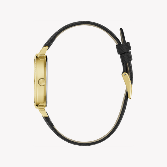 GUESS GW0764L2 - CHIC SOPHISTICATION: GOLD-CASE, LEATHER-BAND TIMEPIECE FOR THE MODERN WOMAN-i-Watch-2