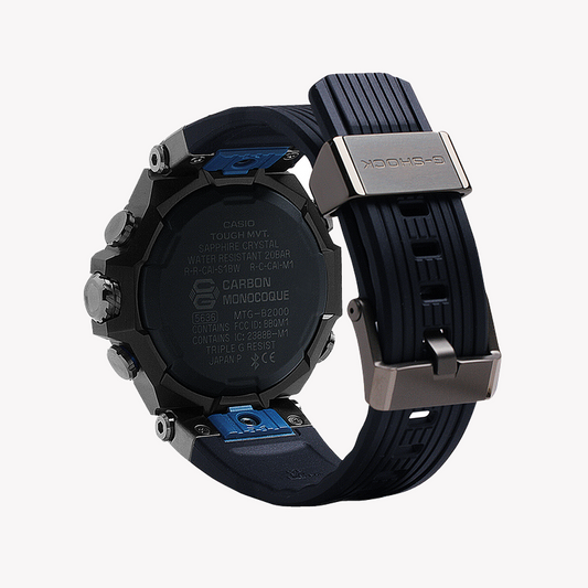 CASIO G-SHOCK MTG-B2000B-1A2DR - BLACK STEEL ADVENTURER Men's Watch with Bluetooth Precision and 200m Water Resistance-i-Watch-2