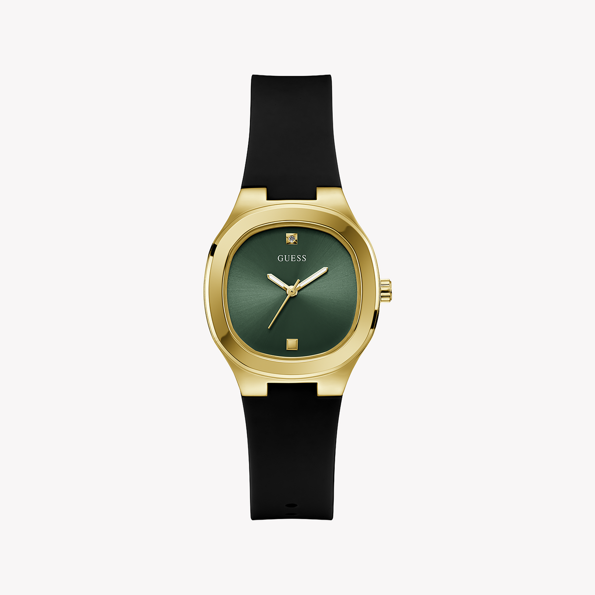 GUESS GW0658L1 - BOLD SOPHISTICATION WITH A VIBRANT GREEN DIAL & GOLD FINISH WOMEN'S WATCH